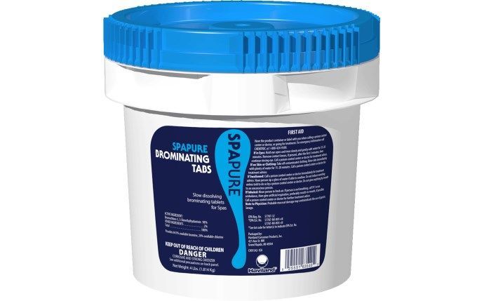 SpaPure Bromine Tablets - 4 Lb. Bucket