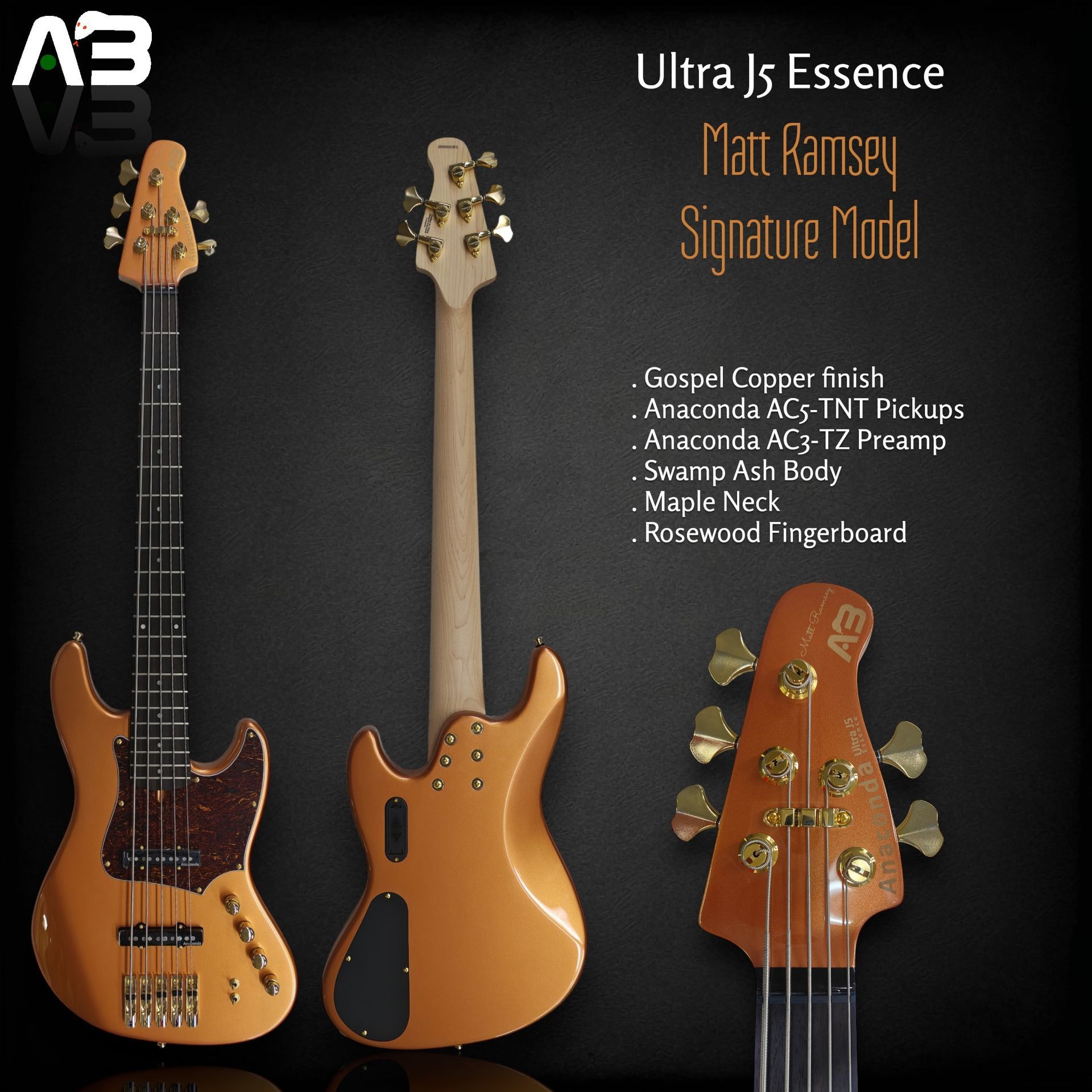 Matt Ramsey joins Anaconda Basses.
