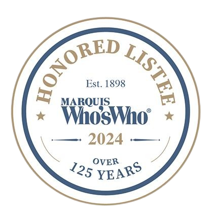 The logo for marquis who 's who has been honored for over 125 years.