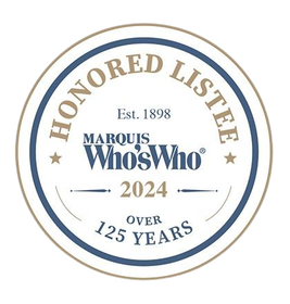 The logo for marquis who 's who has been honored for over 125 years.