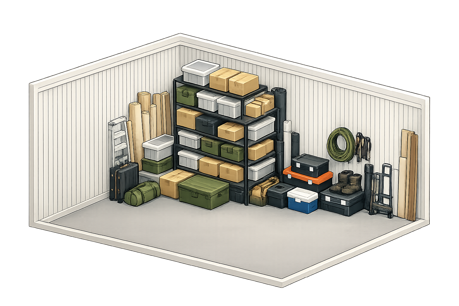 16x9 storage unit illustration