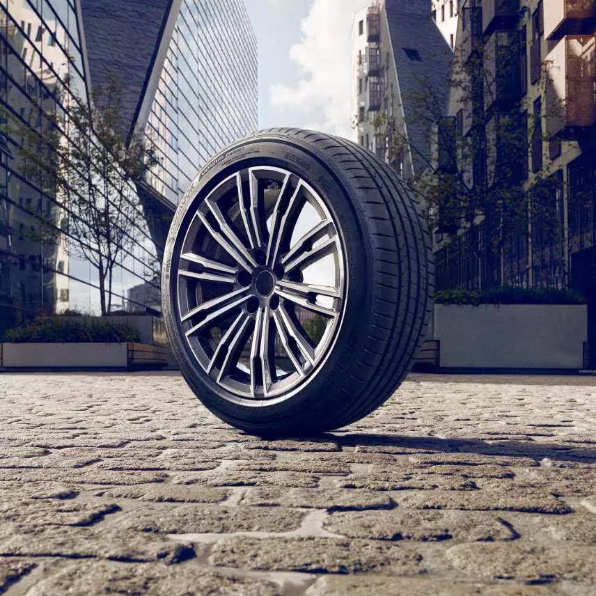 A Car Tire and Alloy Rim — Torque Tyres & Trailer Spares Cairns in Cairns, QLD