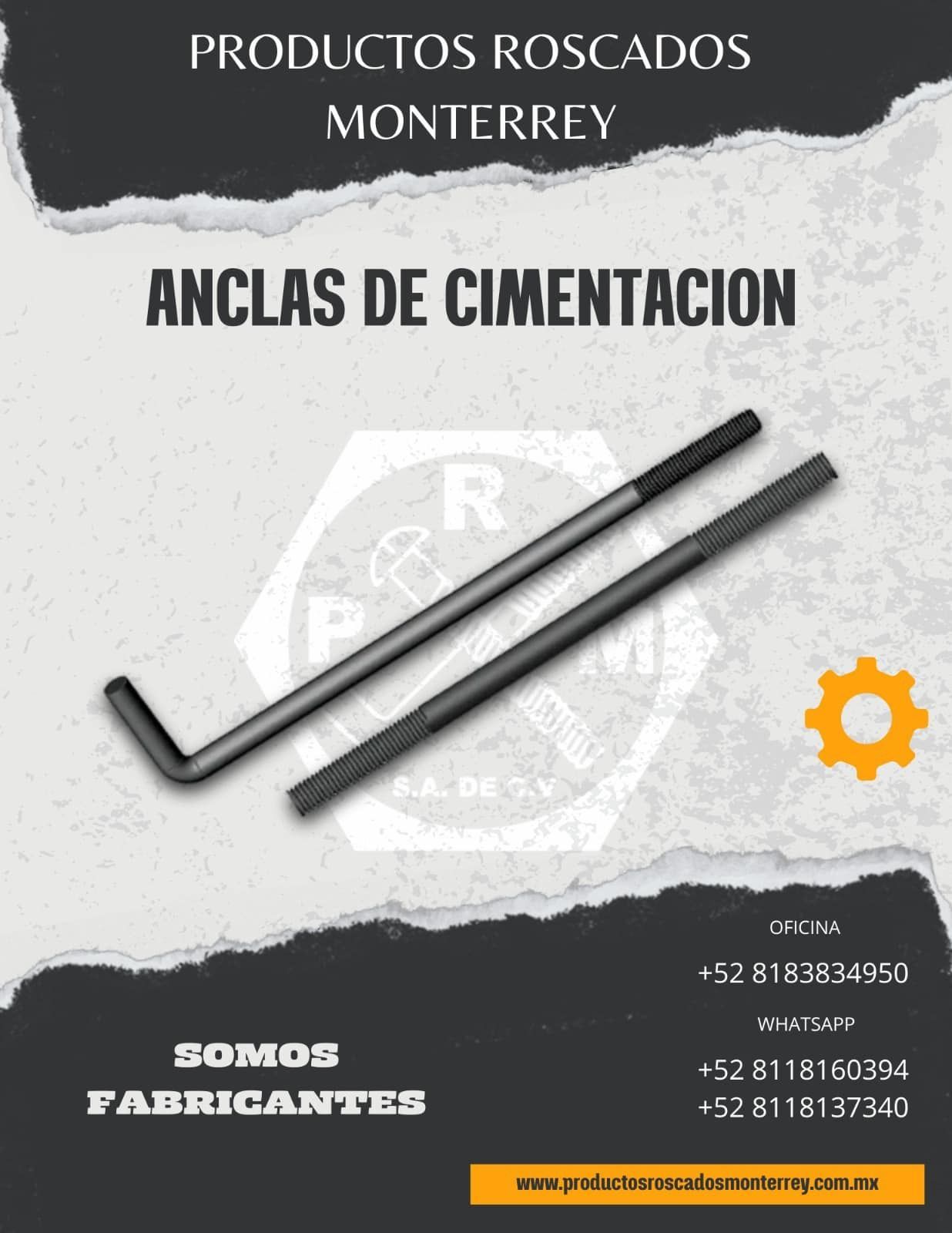 ANCLAS DE CIMENTACIÓN