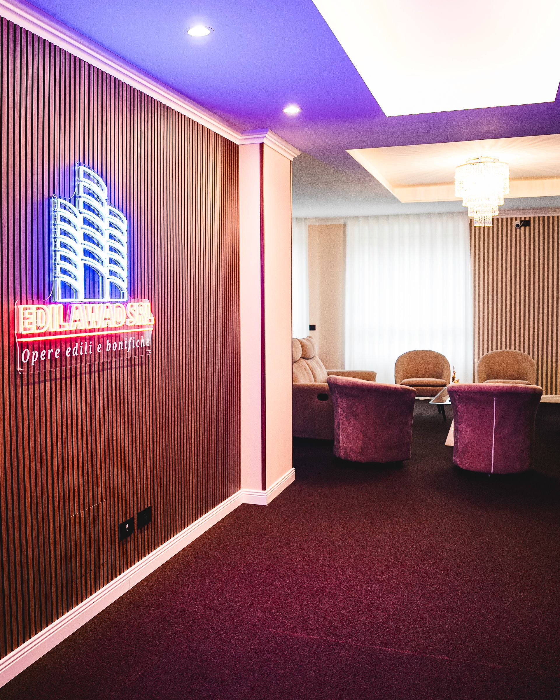 ufficio interno di Edil Awad a Milano