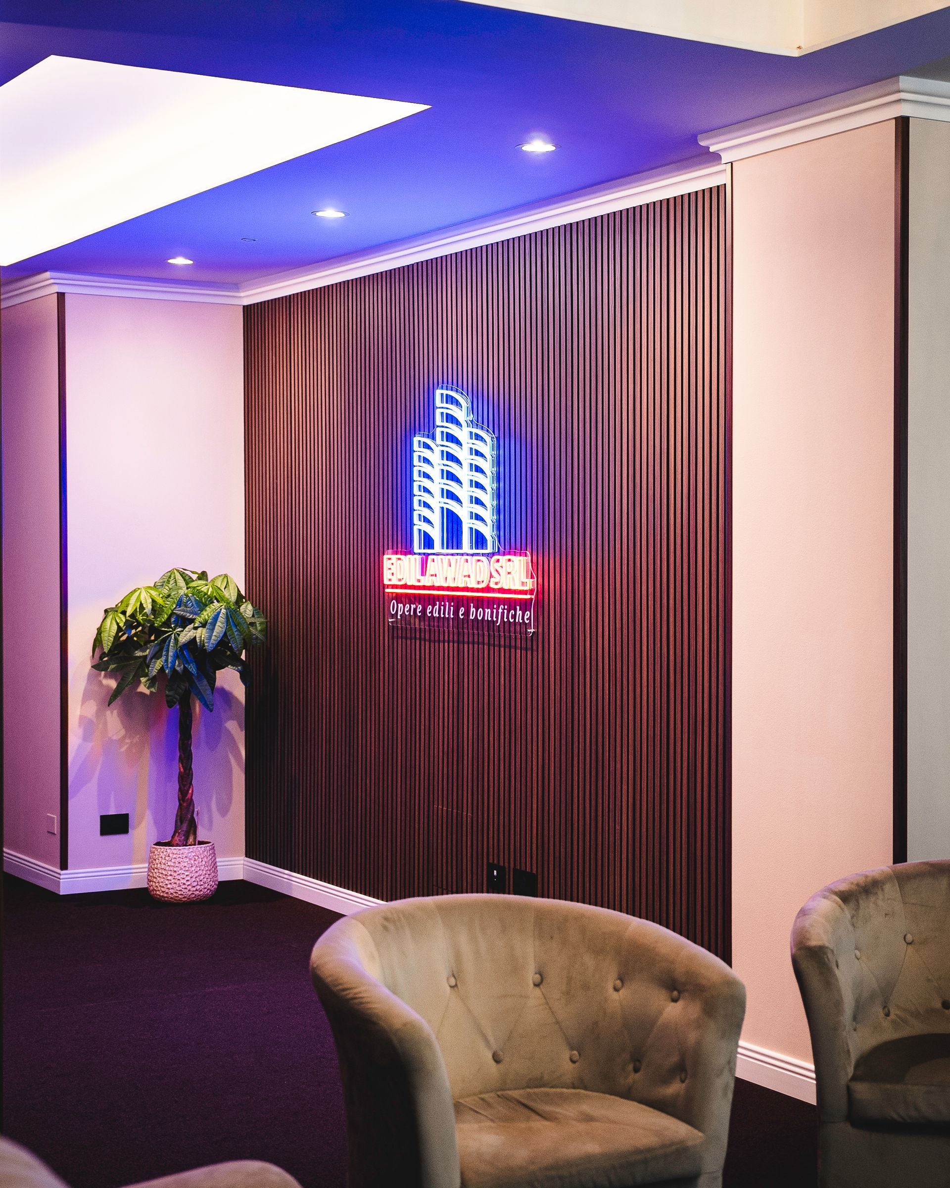 ufficio interno di Edil Awad a Milano
