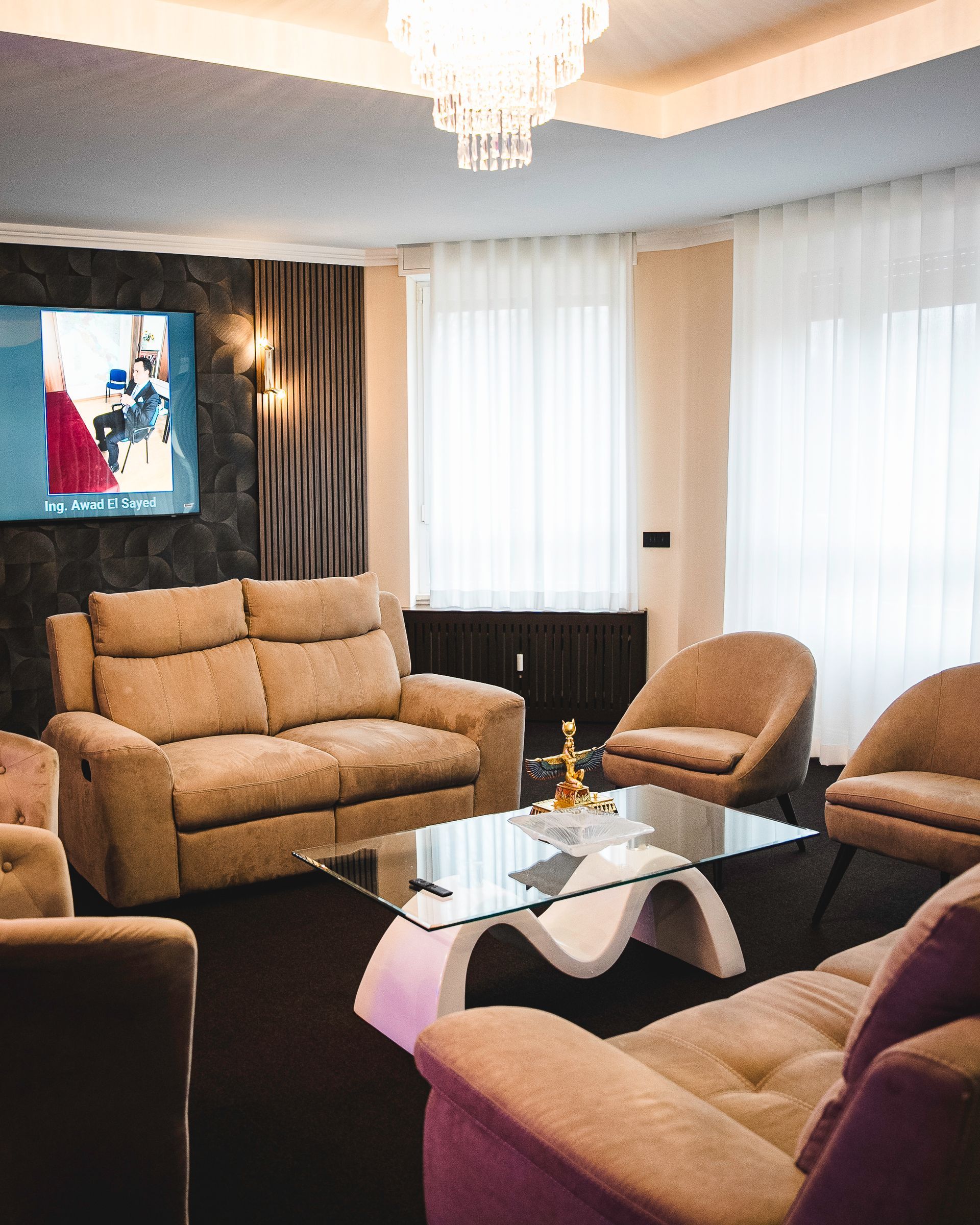 ufficio interno di Edil Awad a Milano