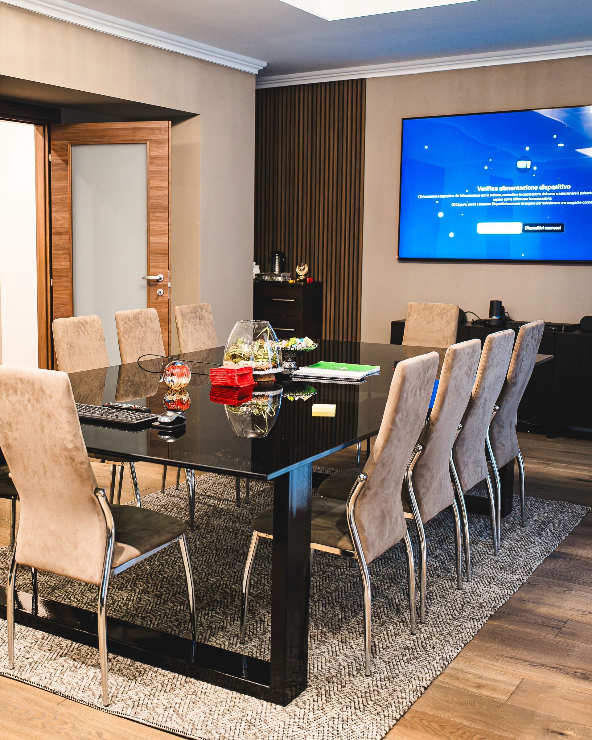 ufficio interno di Edil Awad a Milano