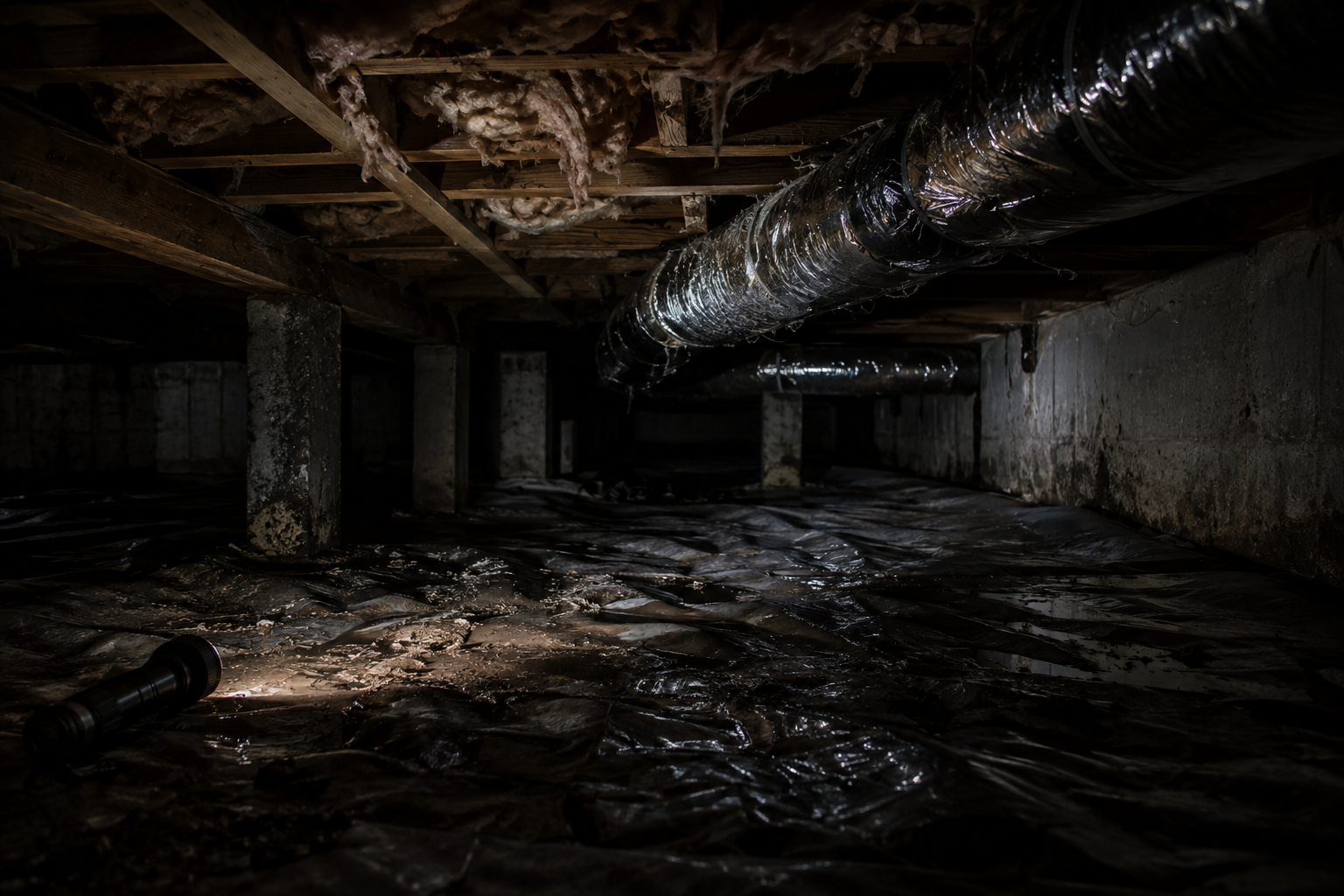 Dark crawl space? See what affects encapsulation costs in Virginia Beach.
