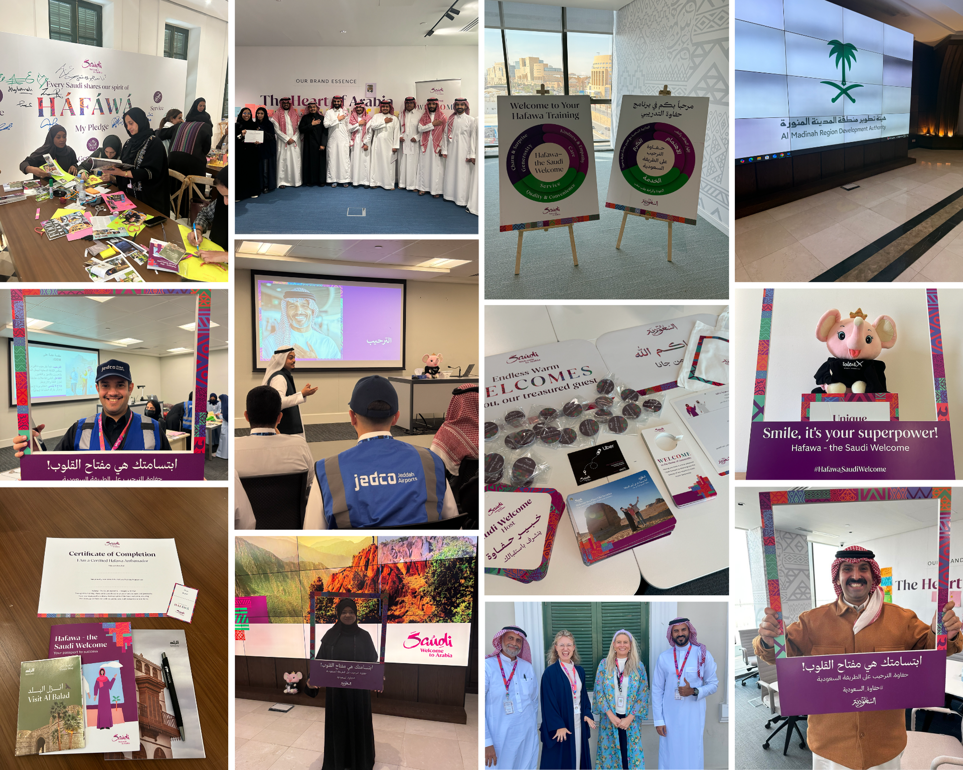 People experience activation sessions and workplace culture events