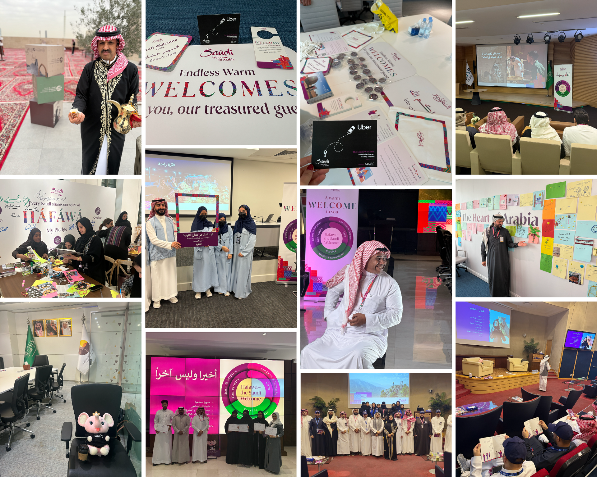 Employee engagement workshops and people experience events across the GCC