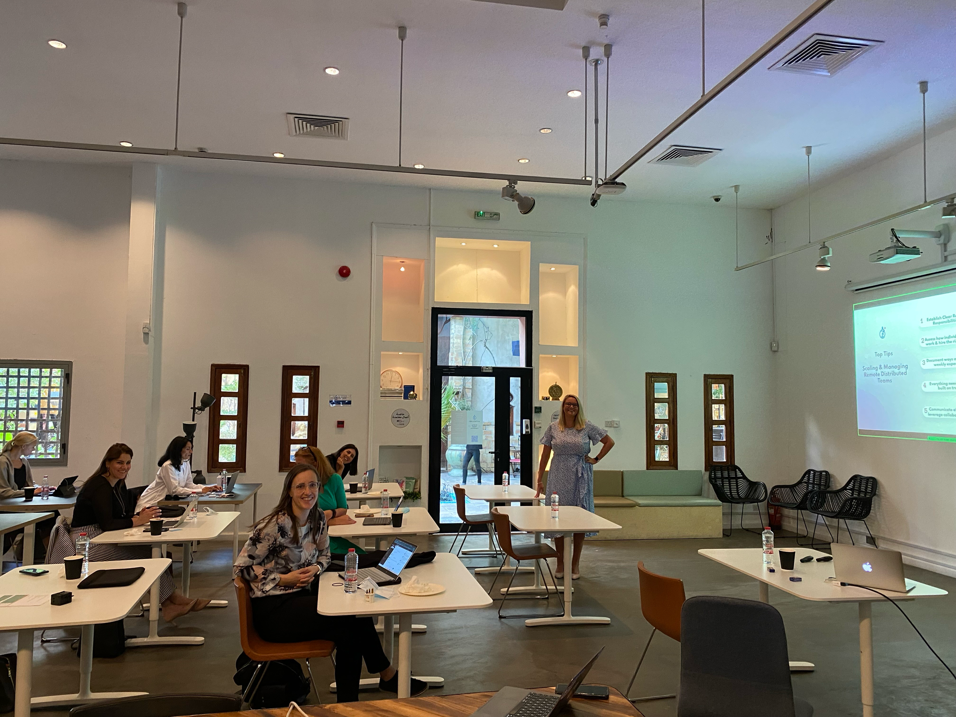 Interviewer training workshop facilitated by talentX