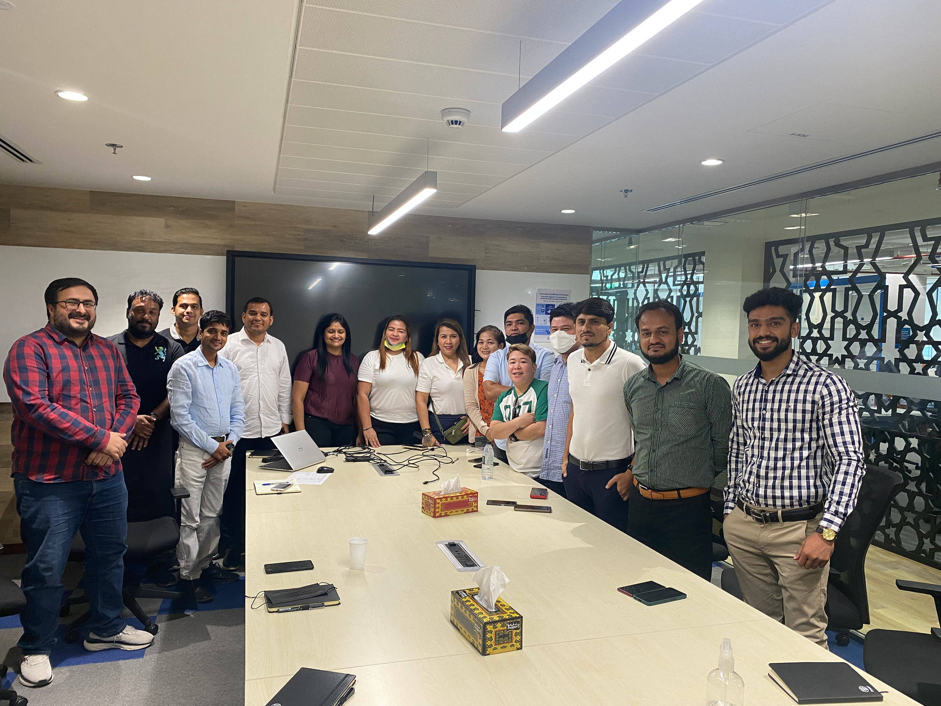 AI and digital fluency training workshop for corporate teams in the Middle East