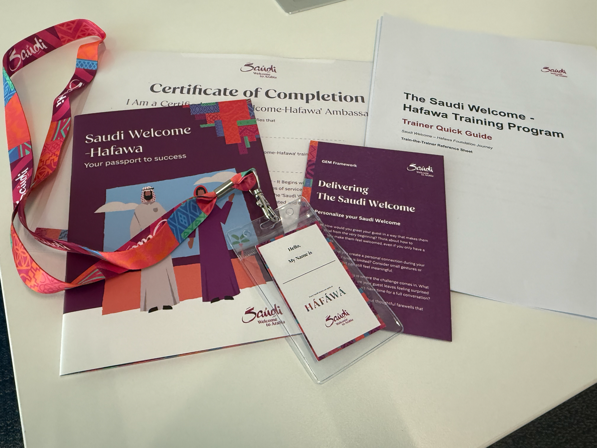 Train-the-trainer and HR capability program materials and certification