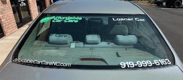 Affordable Car Care Llc - Loaner Car