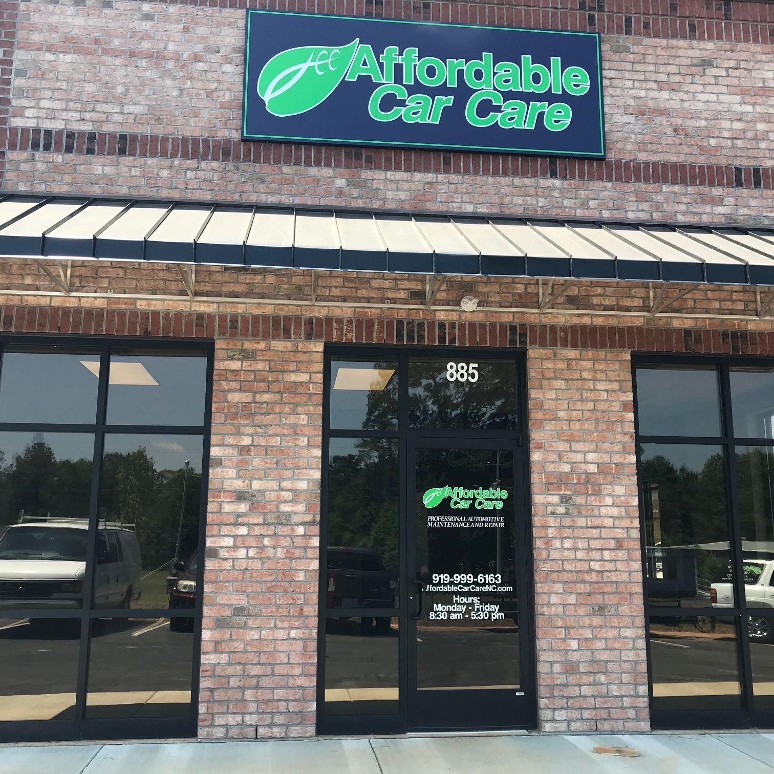 Affordable Car Care - Our front door