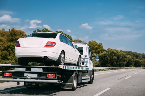 Towing car