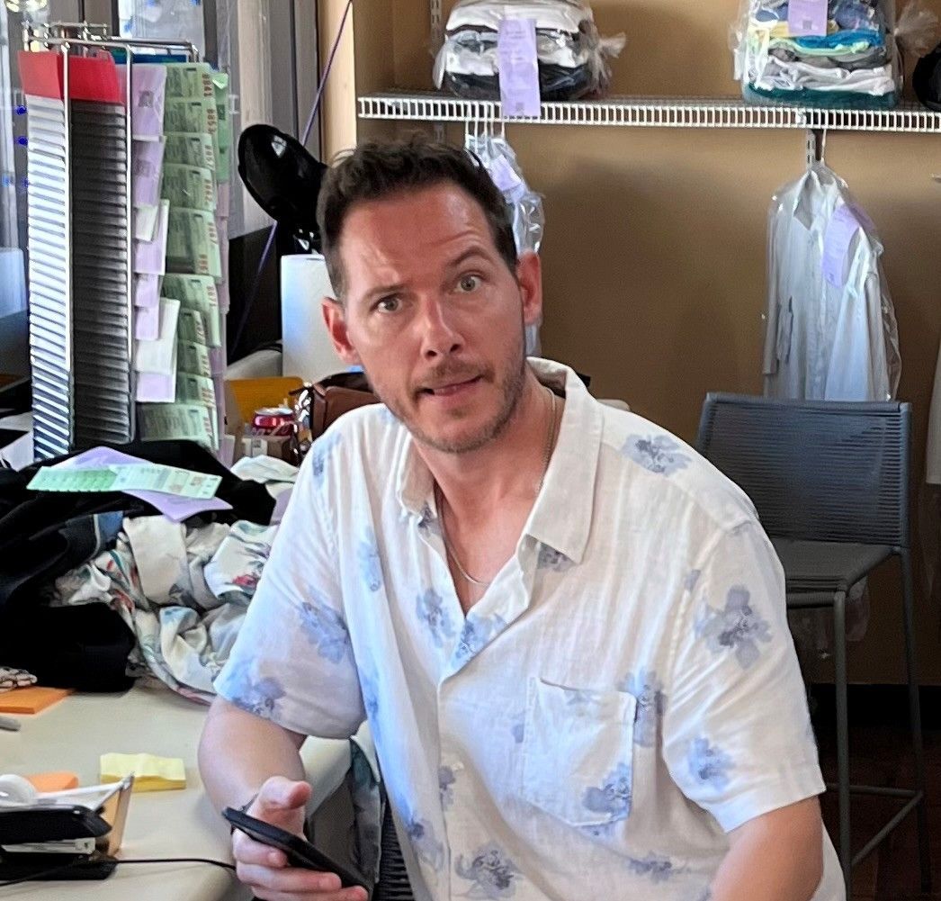 Jason from Sun Beach Laundry wash and fold operations team