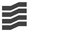 Stack of gray, slanted, horizontal lines.