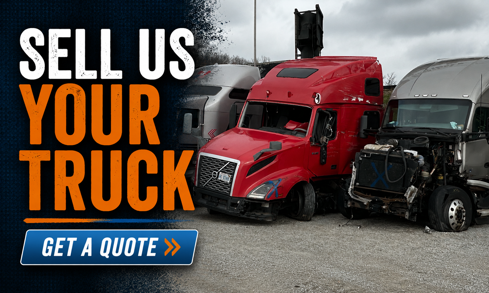 Sell us your semi truck