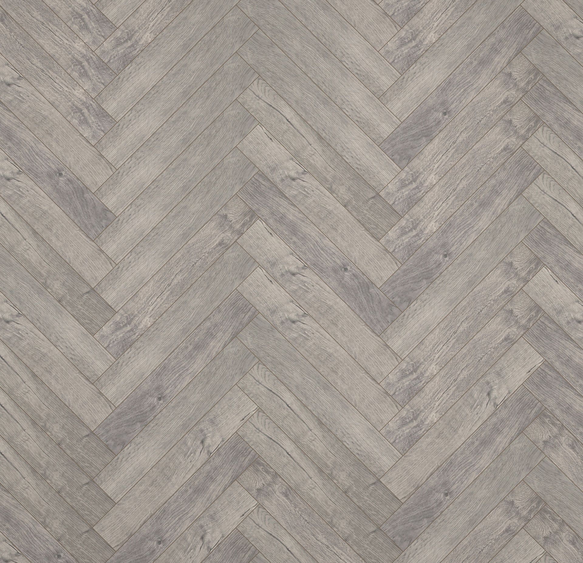 A long hallway with a herringbone floor and white walls.