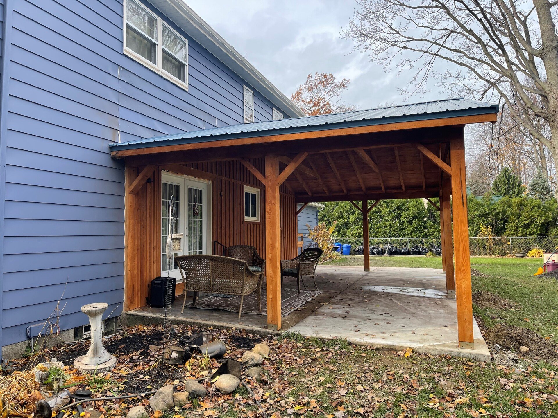 Timber Ridge Pavilion Construction Erie, PA Amish Sheds for Less