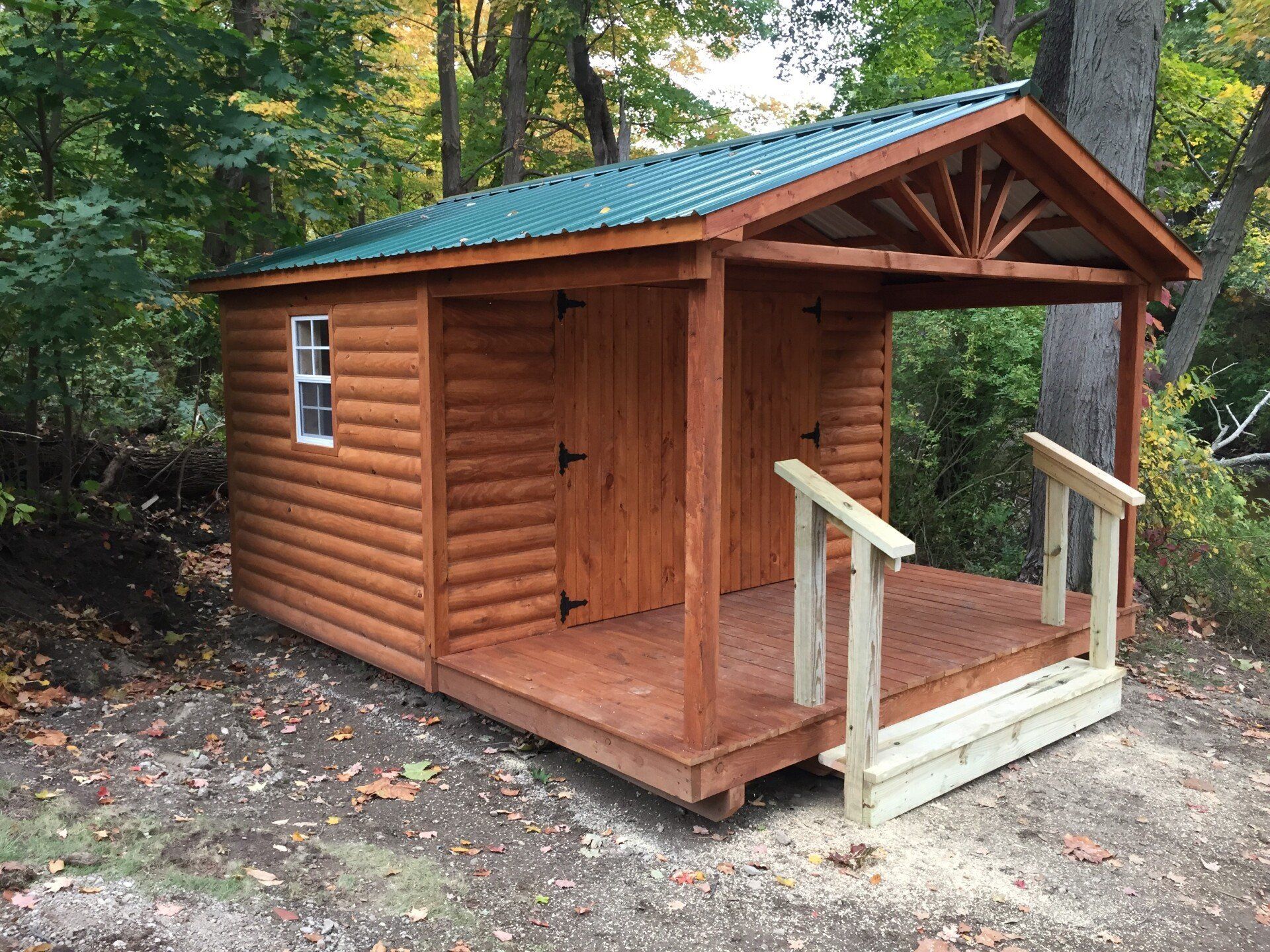 A Wooden Cabin — Erie, PA — Amish Sheds for Less