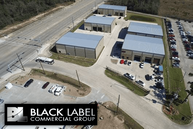An aerial view of the black label commercial group