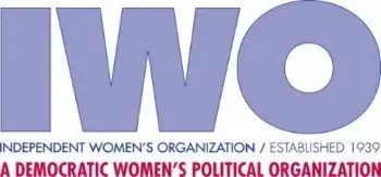 A logo for the independent women 's organization