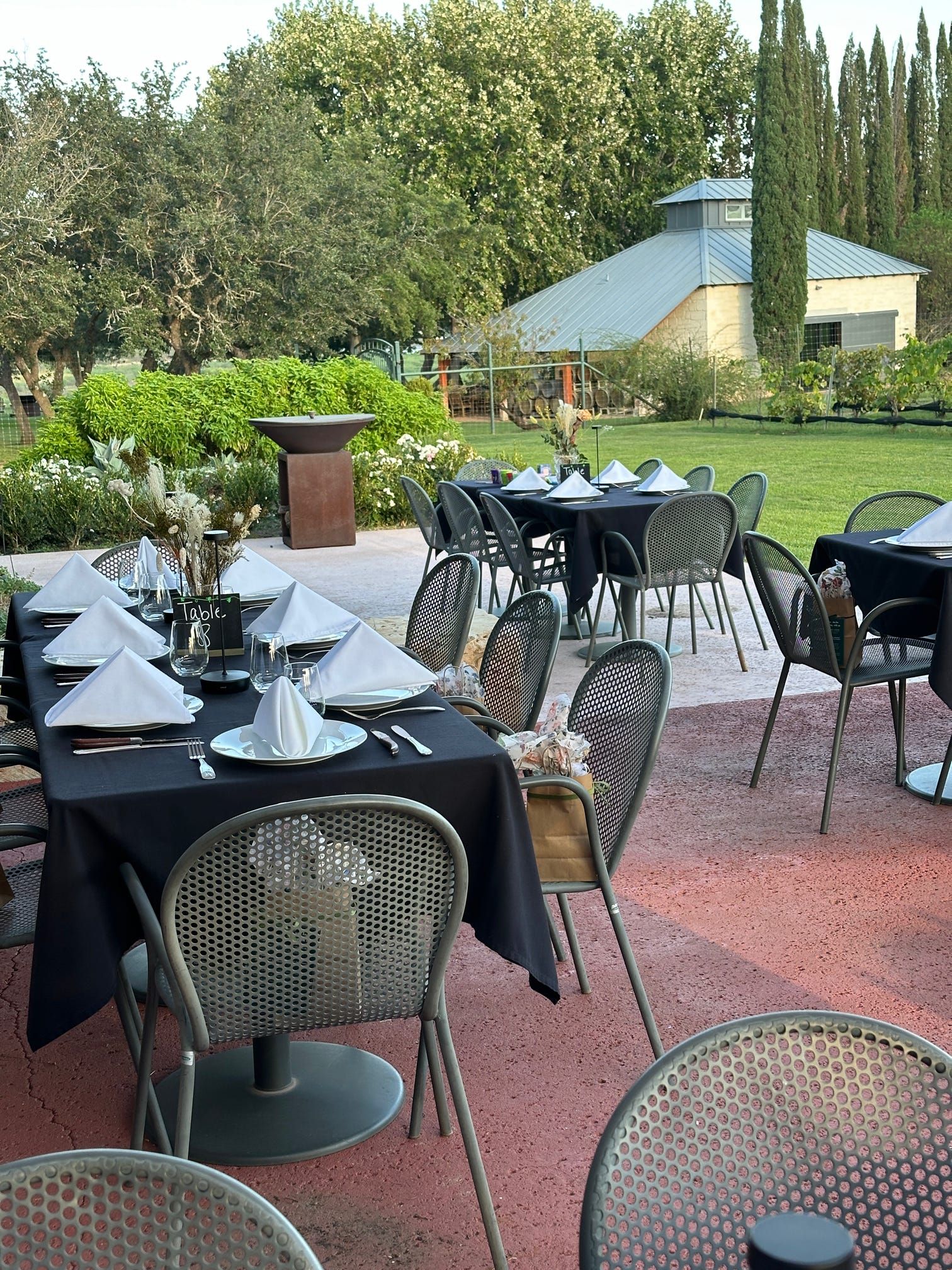 Stone House Garden Patio