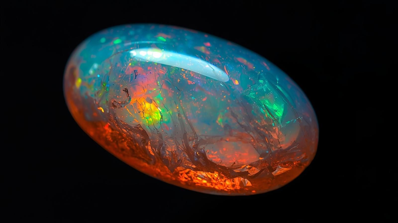 Pear Drop Ethiopian Opal