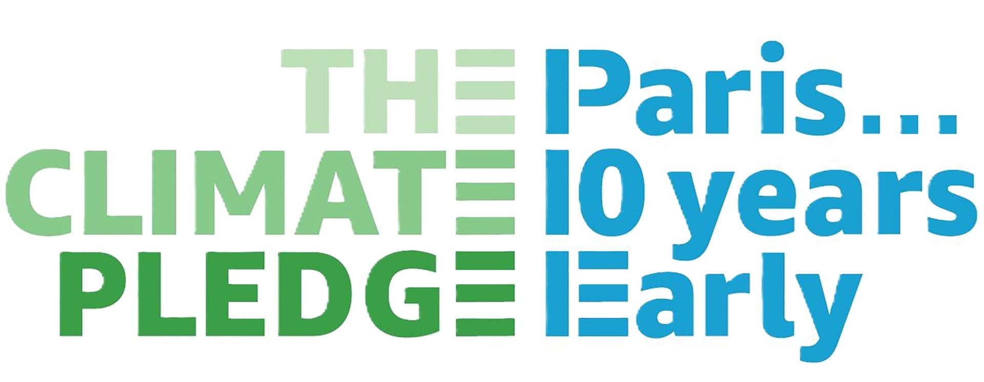 The climate pledge