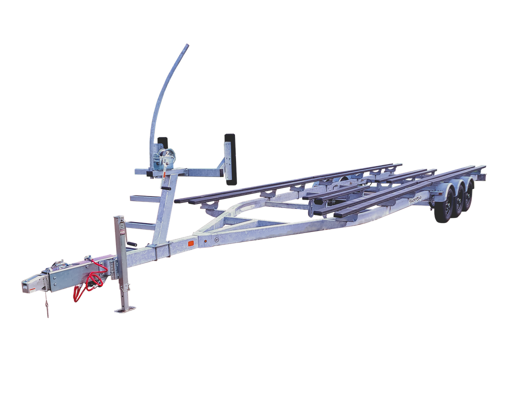 triple axle boat trailer