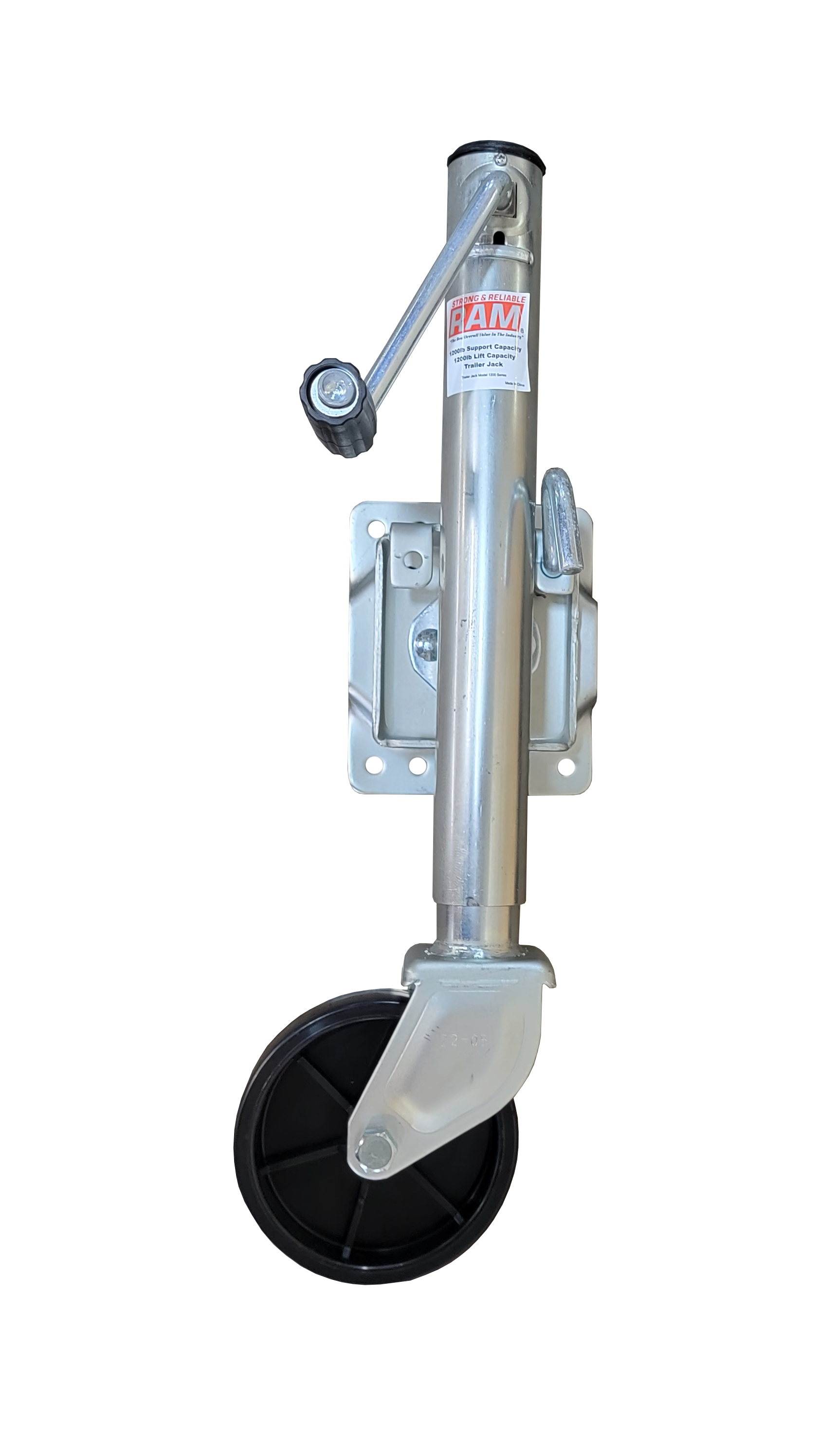 tongue jack with wheel