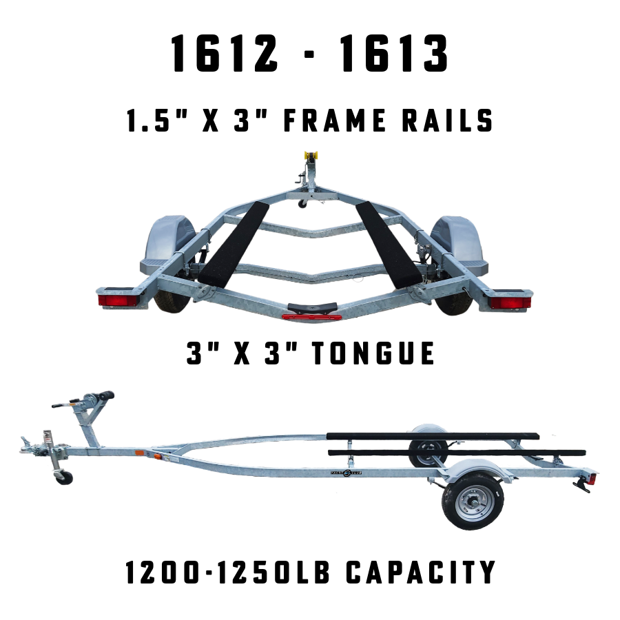 small boat trailer frame and tongue specs