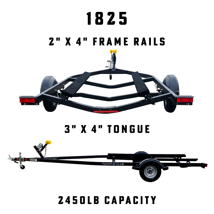 yacht club boat trailer spec