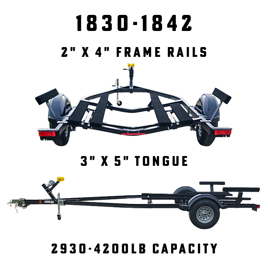 yacht club boat trailer spec