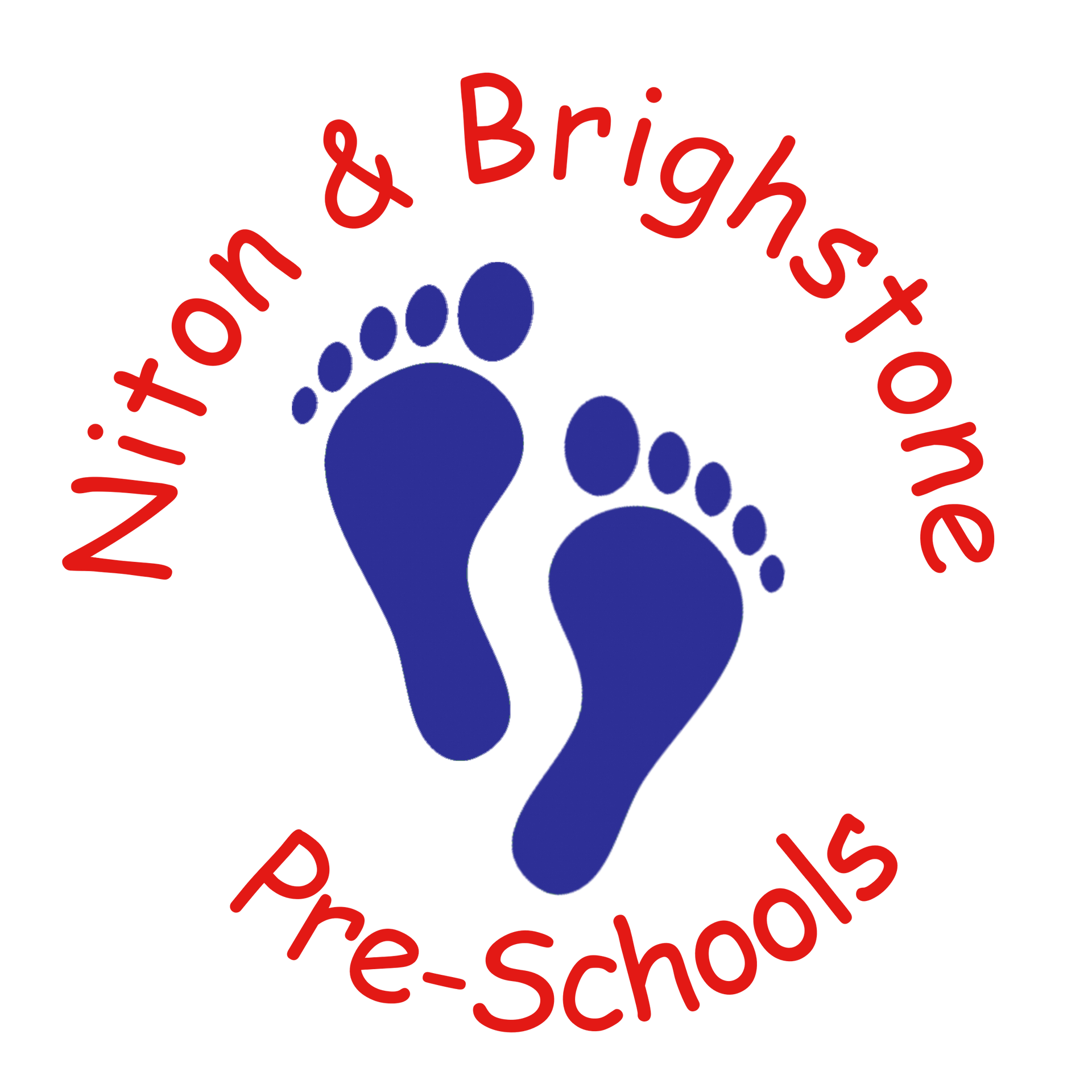 A logo for niton and brightstone pre-schools
