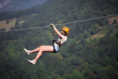 Zipline near Philipsburg Montana
