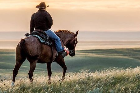Horseback riding near Philipsburg Montana