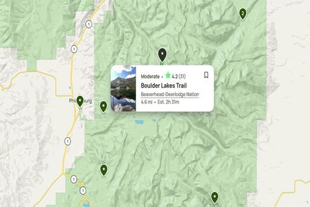 Hiking near Philipsburg Montana