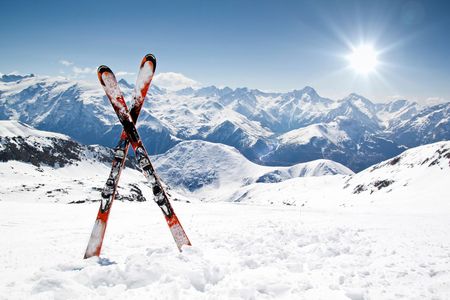 Skiing near Philipsburg Montana