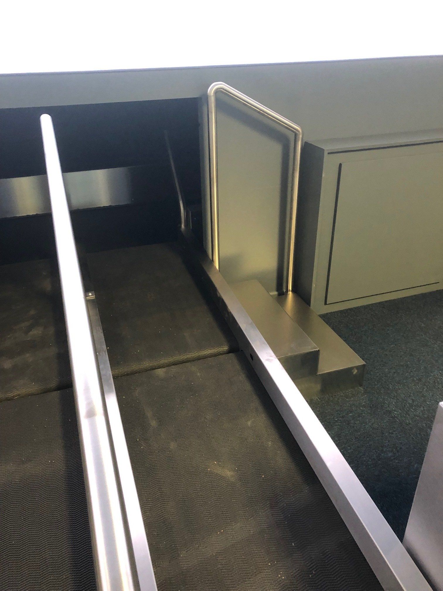 A set of stairs leading up to a doorway