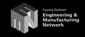 The logo for the county durham engineering and manufacturing network