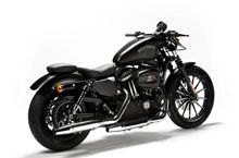 harley 883 back