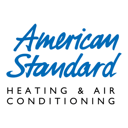 American Standard Heating & Air Conditioning logo in blue and black text