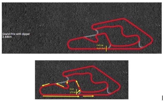 South Island Schools Road Cycling Championships 2026 course map