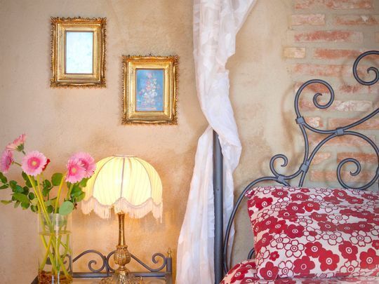 Camera matrimoniale Suite Grande in agriturismo di charme vicino Pistoia