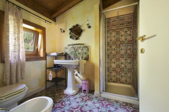 Bagno in appartamento  Lavanda in agriturismo in Toscana