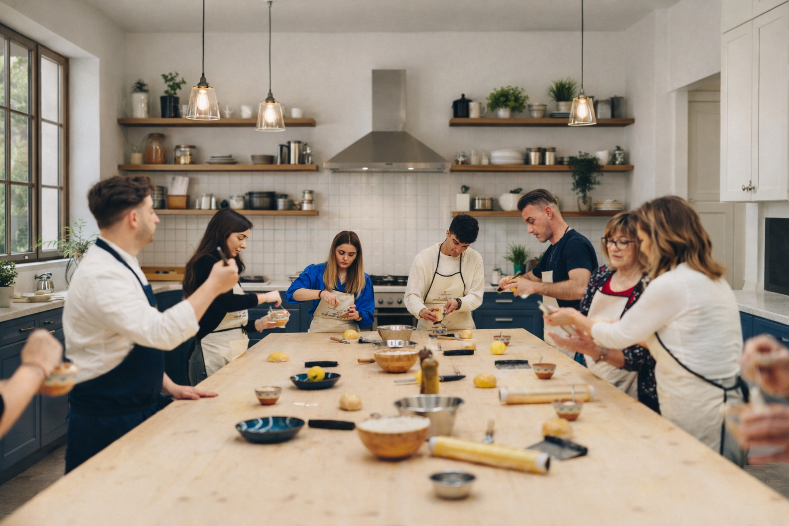 Clases de cocina en una casa rural en Serravalle Pistoiese