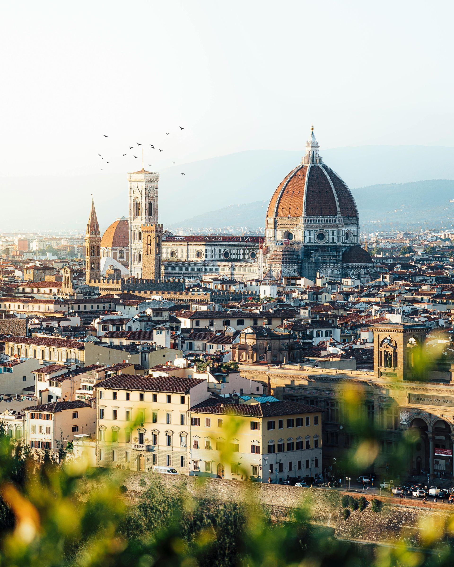 La Catedral de Florencia y el horizonte de la ciudad vistos durante una excursión de un día desde Agriturismo I Pitti